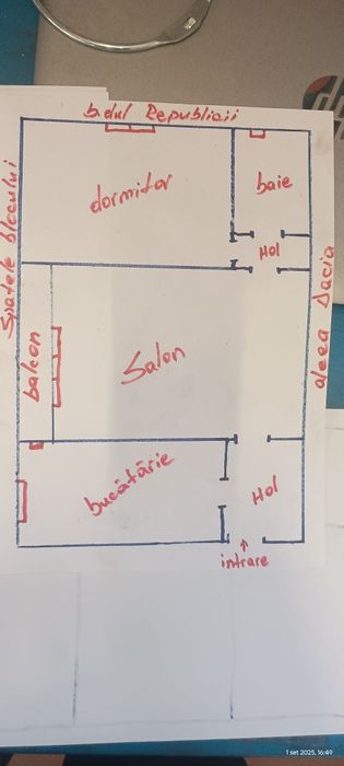 Apartament de restructurat