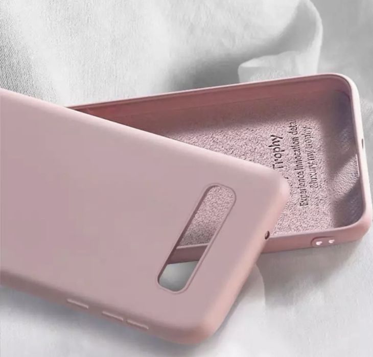 Samsung S10 S10 PLUS - Husa X Level Silicon Cu Catifea pe Interior