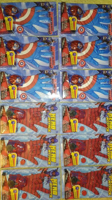 Игрушки человек паук и другие