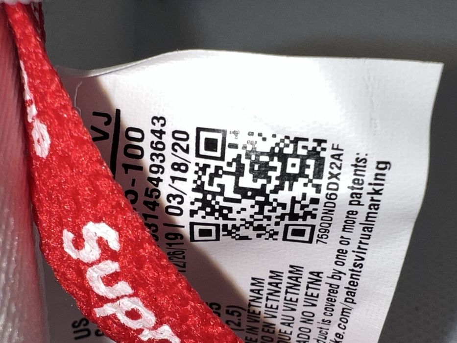 Nike Air Force 1 Low Supreme