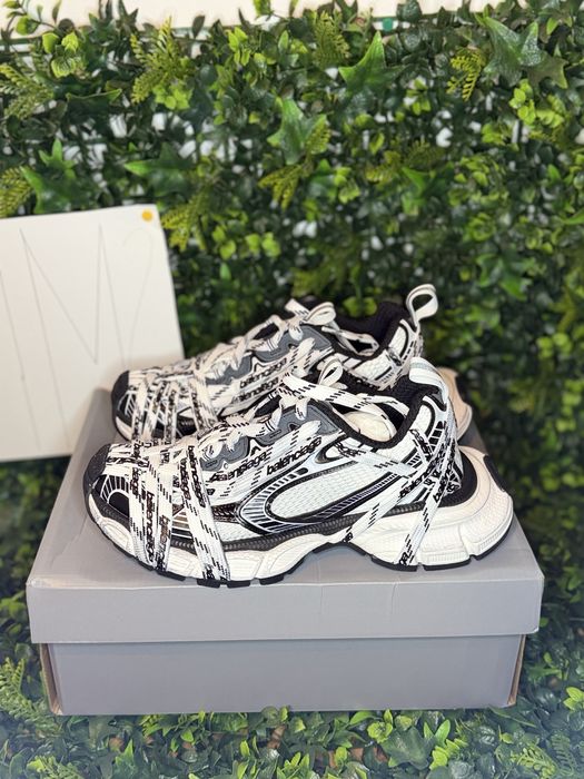 Adidasi Balenciaga Extreme logo-detailing low-top sneakers