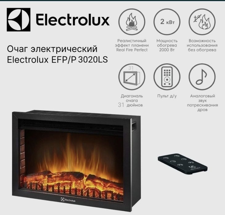Электрический обогреватель ELECTROLUX в идеальном состоянии.