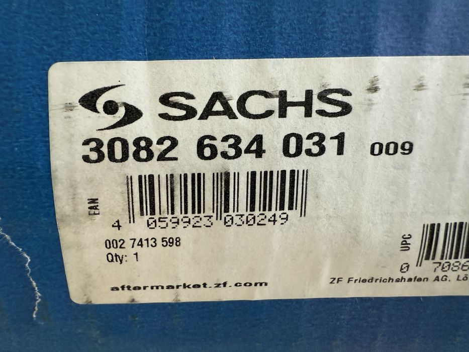 Притискателен диск оригинален SACHS за 1.8/1.9/2.0/2.4/2.5/2.8/2.9