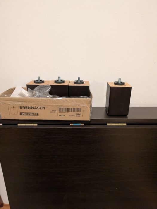 Picioare mobila Ikea Brennasen 10cm