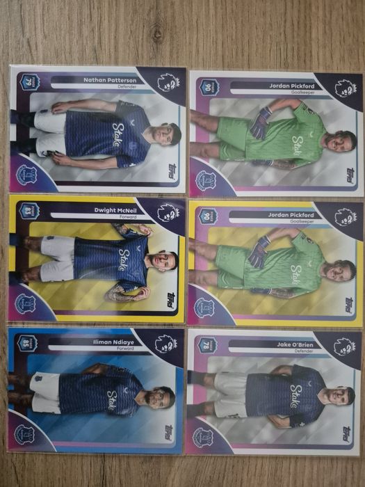 Topps Premier League 25/26 - базови, инсърти и паралели на отборите