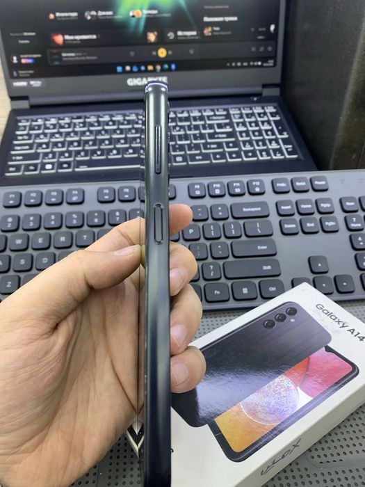 Galaxy A14 RAM 6gb ROM 128gb Xolqti alo ideal kam ishlagab