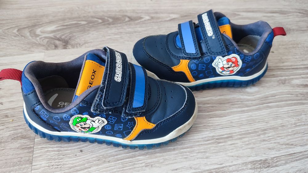 Pantofi sport Geox, model Super Mărio, 25