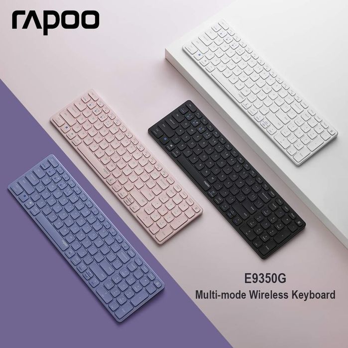 RU/ENG! Rapoo E9350L Беспроводная Клавиатура /Аналог Mx Keys S