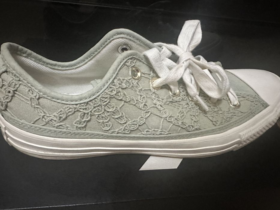 converse dantela summit sage crosetat verde