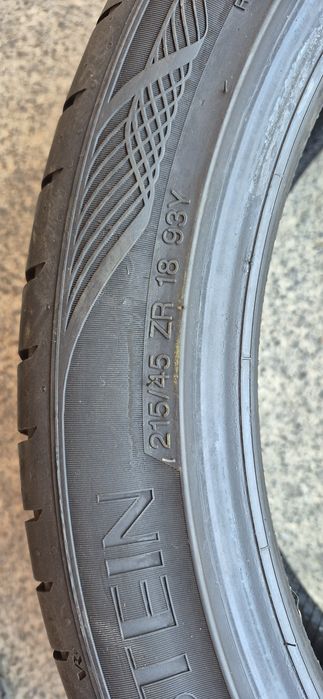 4 anvelope vara ca noi Vredestein 215/45/18.Pretul este pe bucata.