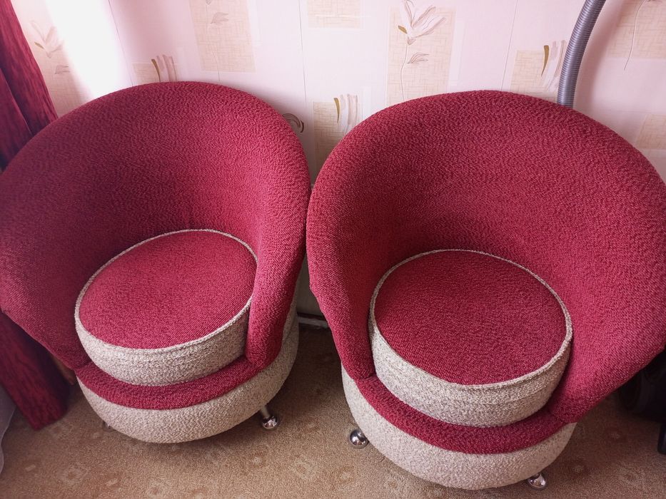Кресла мягкие раш