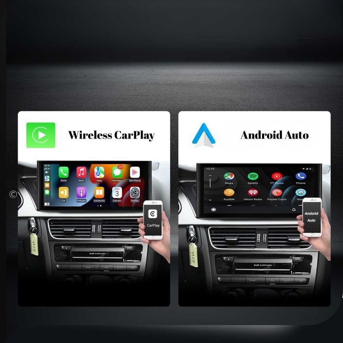 Navigatie Audi A4 A5, 8+128, Display QLED 10,25”, Carplay&Android Auto