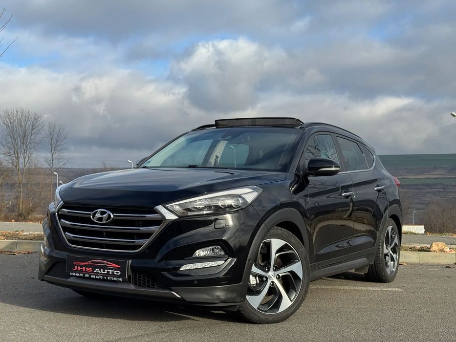 Hyundai Tucson Luxury • 184cp• 4WD • Panoramic•Led•Revizie•Nr rosii•GARANTIE 12Luni