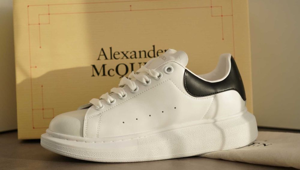 Adidasi Alexander McQueen Alb Marimi 36-44 Unisex