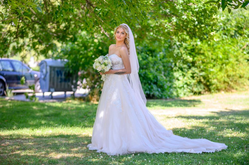 Булченска рокля италианска дантела