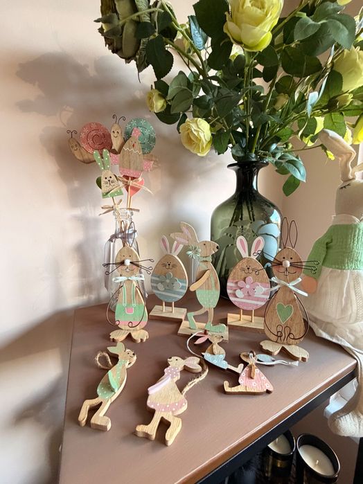 Великденска дървена декорация