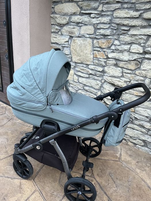 Бебешка количка Tutis Uno 3+, 2в1, Menta