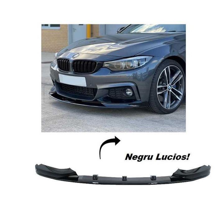 Prelungire Bara Fata BMW Seria 4 F32 F33 F36(2013-03.2019)Negru Lucios