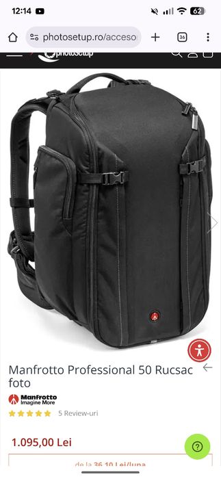 Ghiozdan Foto Manfrotto 50