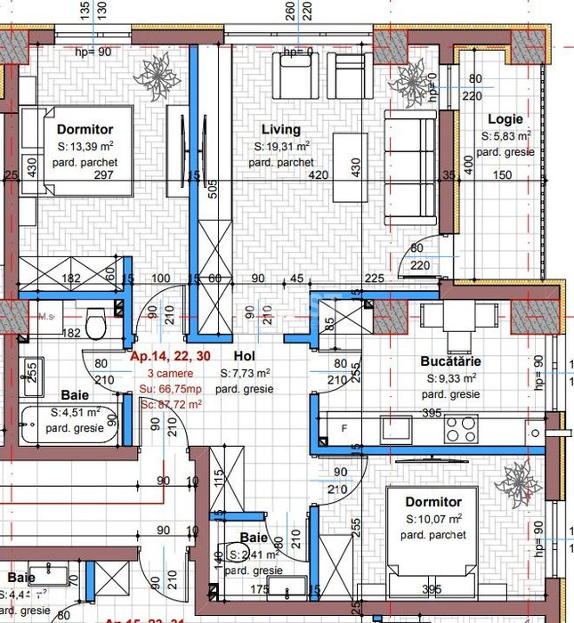 Apartament Decomandat, 3 Camere, Etaj 1, Valea Adanca, Comsion 0% !!!