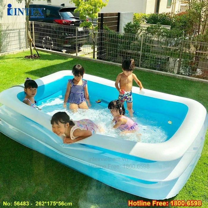 INTEX бассейн каркасный BASEYN  бассейн  262×175×51 basseyn baseyn