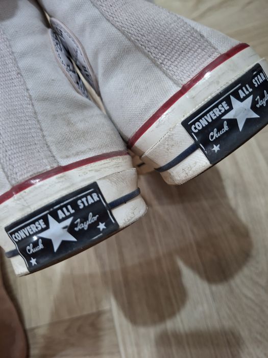 Converse оригинал 37,5-38,5 ,кеды белые