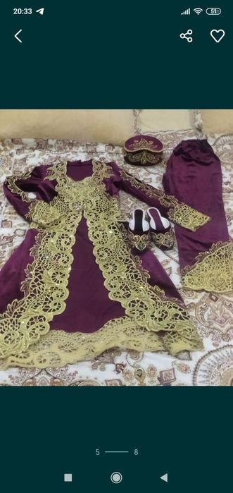 Buxarskiy sotiladi oyo kiyim doppi hammasi 300 ming som holati yangi..