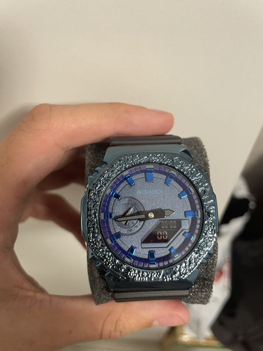 Casio G-Shock GM-2100 ocean blue metal