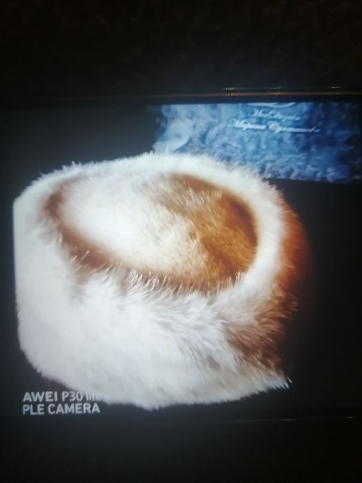 Женская Норковая шапка от дизайнера