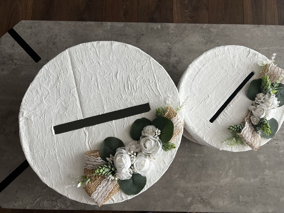 Сватбена кутия за пликове и дарения