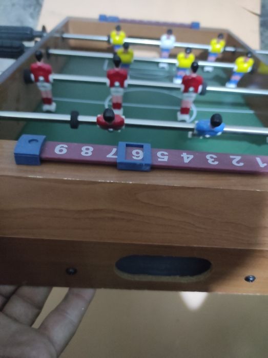 Joc fotbal din lemn masiv