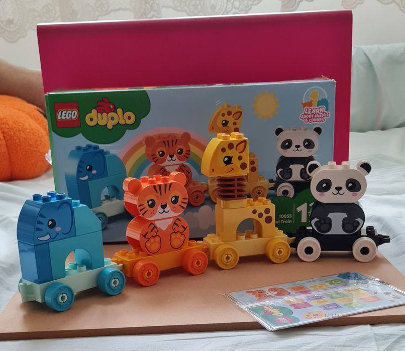 LEGO DUPLO „Primul meu tren cu animale” (modelul 10955) -1,5  ani+