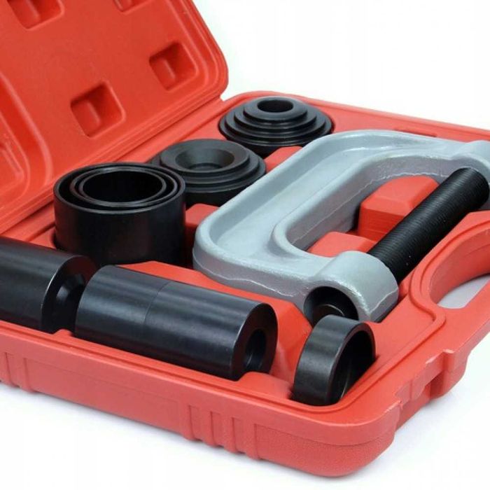 Комплект скоба и втулки за монтаж и демонтаж на лагери и шарнири 9 ч