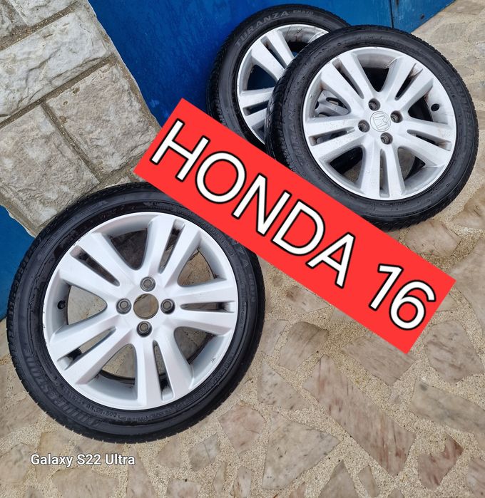 Honda  16 цола Оригинални алуминиеви джанти 4х100 56.1 централен