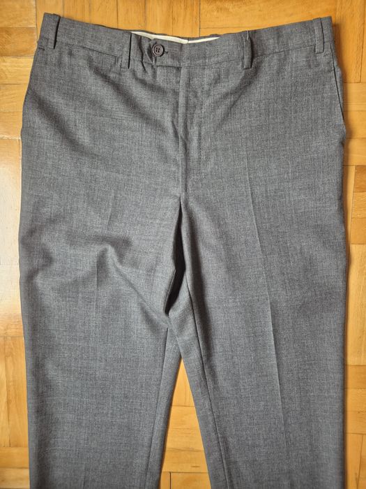 Pantaloni Lux Ascot Forever, Lână Vitale Barberis Canonico, Bărbați -