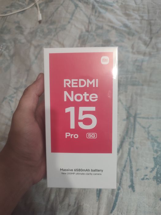 Новый Xiaomi Redmi Note 15 Pro 8/512Gb Black