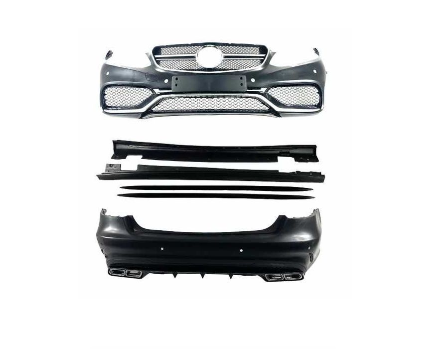 Body Kit за Mercedes W212 E-Class (2013+) - AMG Пакет с накрайници