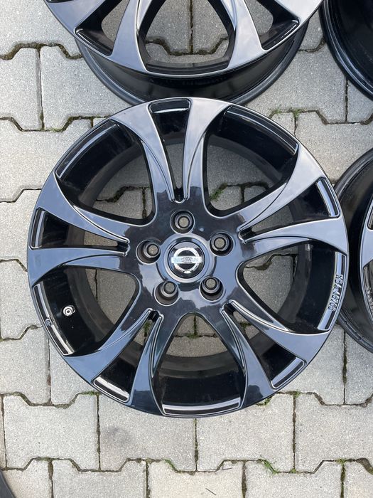 Jante negre originale Nissan Qashqai J11 J12 X-trail Duster 3 pe 17
