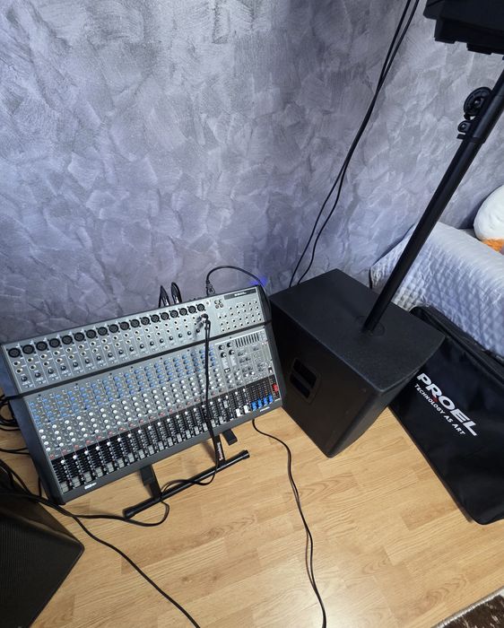 Boxe Active Electro voice Zlx 12p/Bași Activi  "15"/Mixer Proel