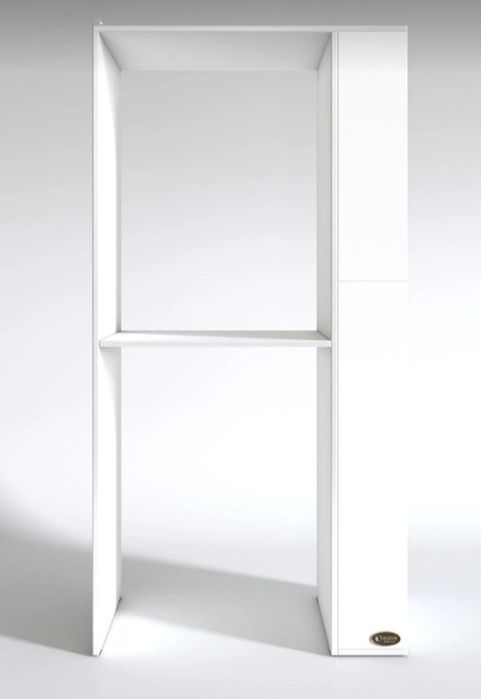 Шкаф за пералня и сушилня с рафтове