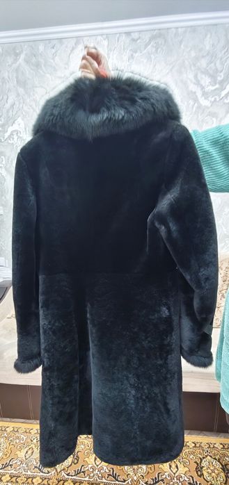 Шуба мутон овчина