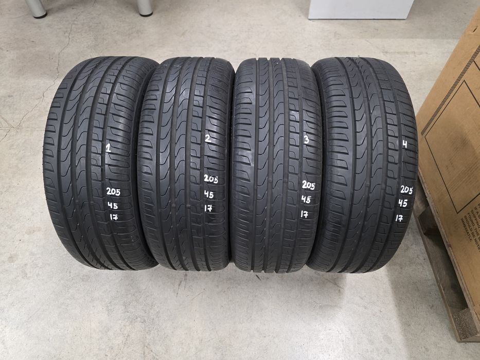 205/45/17 4бр.PIRELLI Cinturato P7 Неразличими от НОВИ-DEMO-BMW