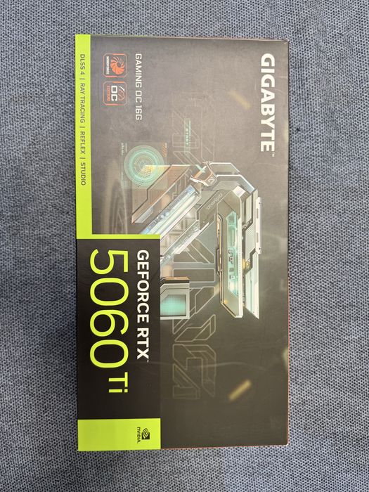 Коробка от видеокарты RTX 5060TI