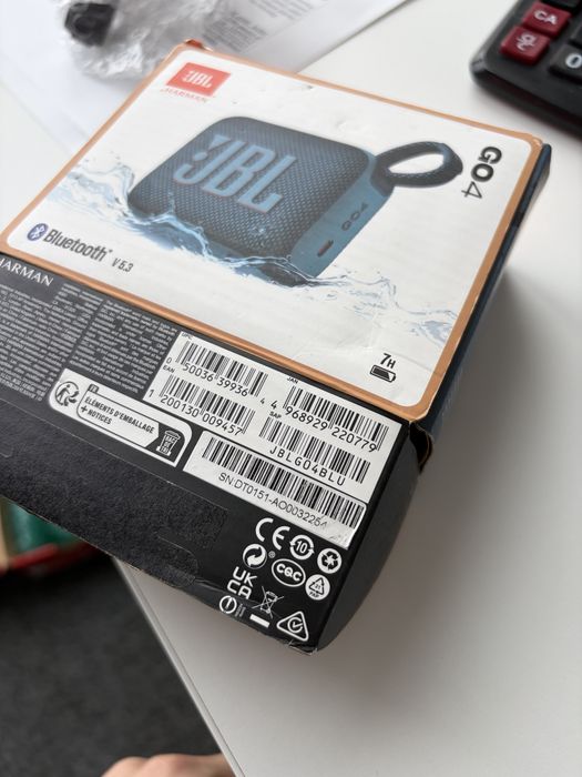 Jbl Go 4 si Clip 4 albastru