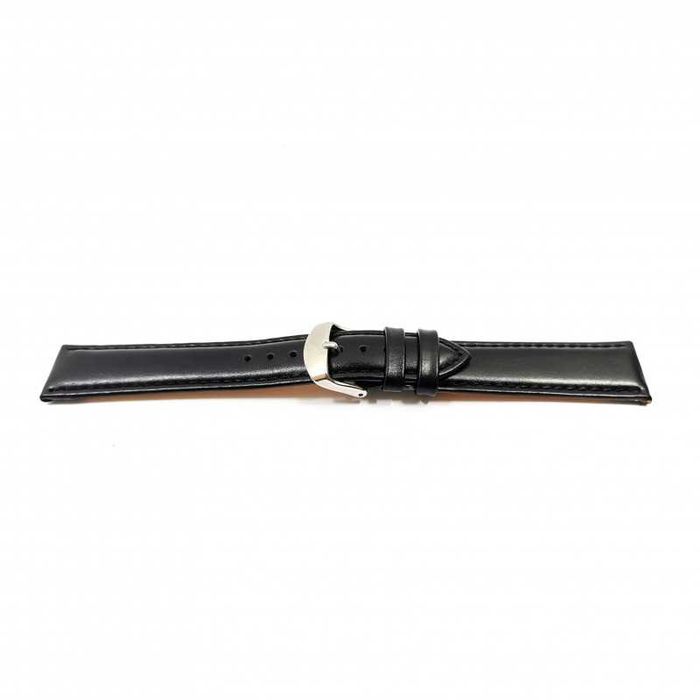 Curea Ceas Fossil Casio Seiko din Piele Naturală Neagra 22mm