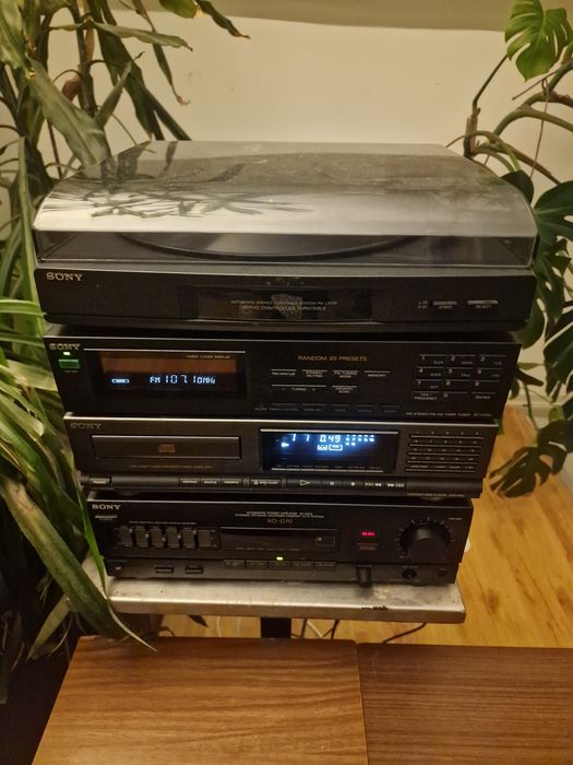 Linie sony+boxe unitra 75w