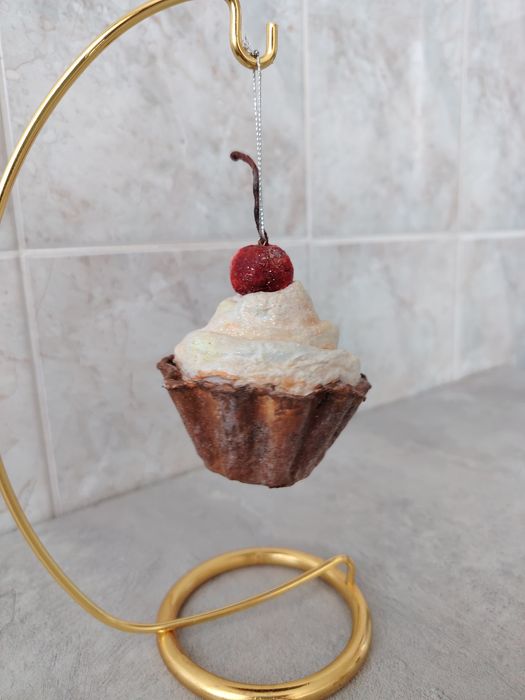 Ёлочная ватная игрушка