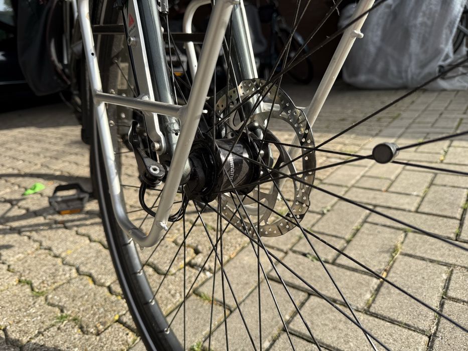 Bicicleta de oras echipata