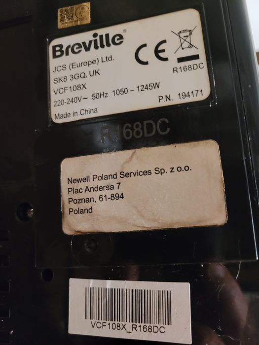 Esspresor Breville prima latte vcf108x