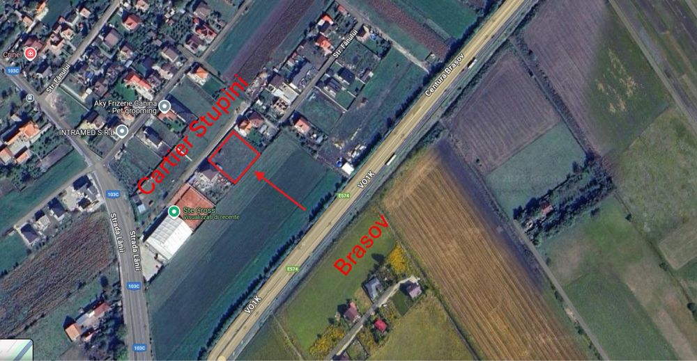 Vand teren in Brasov cartierul stupini